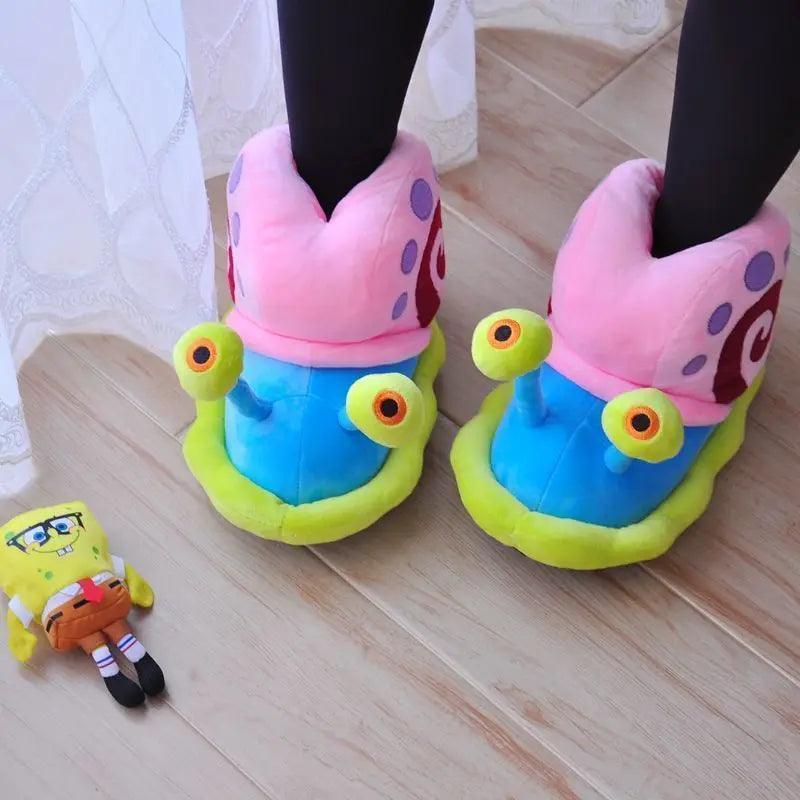 Pantufa Gary caracol - Pofli